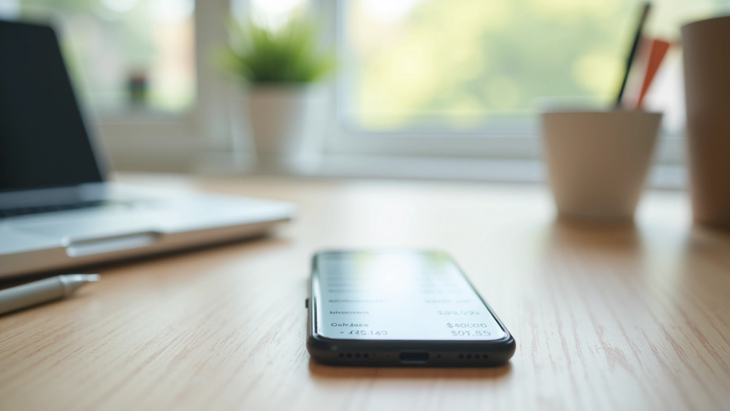 Close-up of smartphone screen showing subscription billing details and charges breakdown